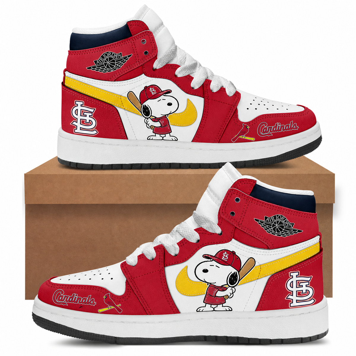MLB Baseball Fan High Top Sneakers | All 30 Teams Available - Custom Fan Apparel Image 4