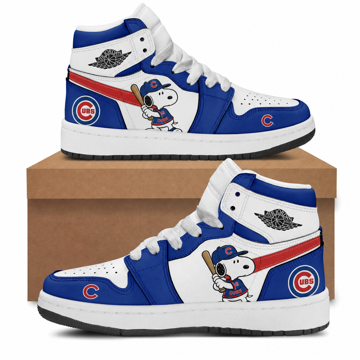 MLB Baseball Fan High Top Sneakers | All 30 Teams Available - Custom Fan Apparel Image 5