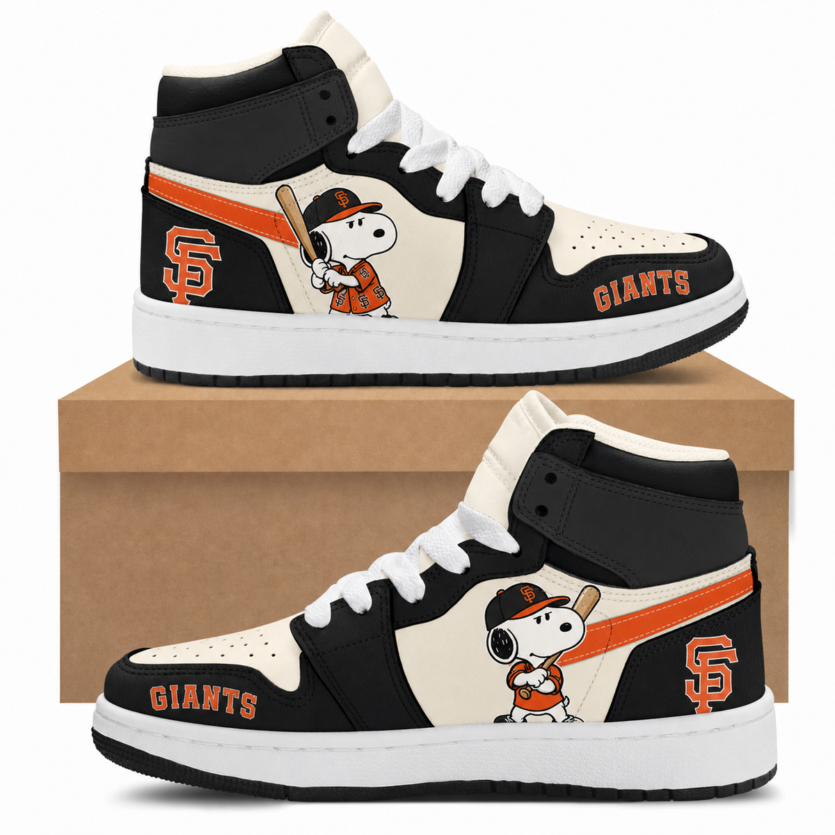 MLB Baseball Fan High Top Sneakers | All 30 Teams Available - Custom Fan Apparel Image 7