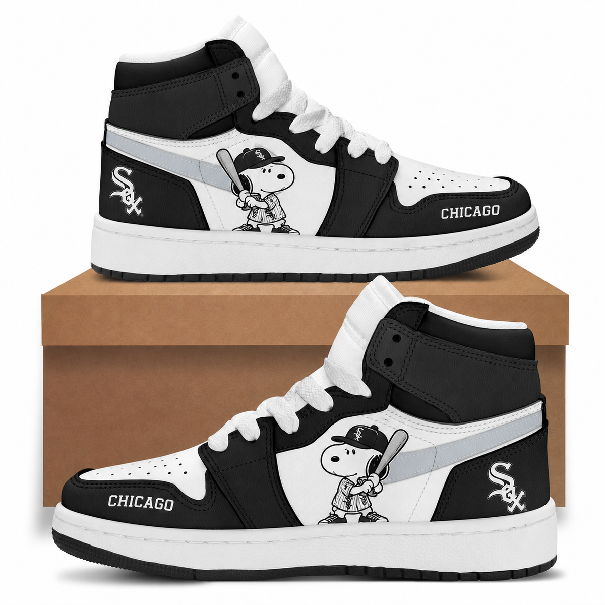MLB Baseball Fan High Top Sneakers | All 30 Teams Available - Custom Fan Apparel Image 12