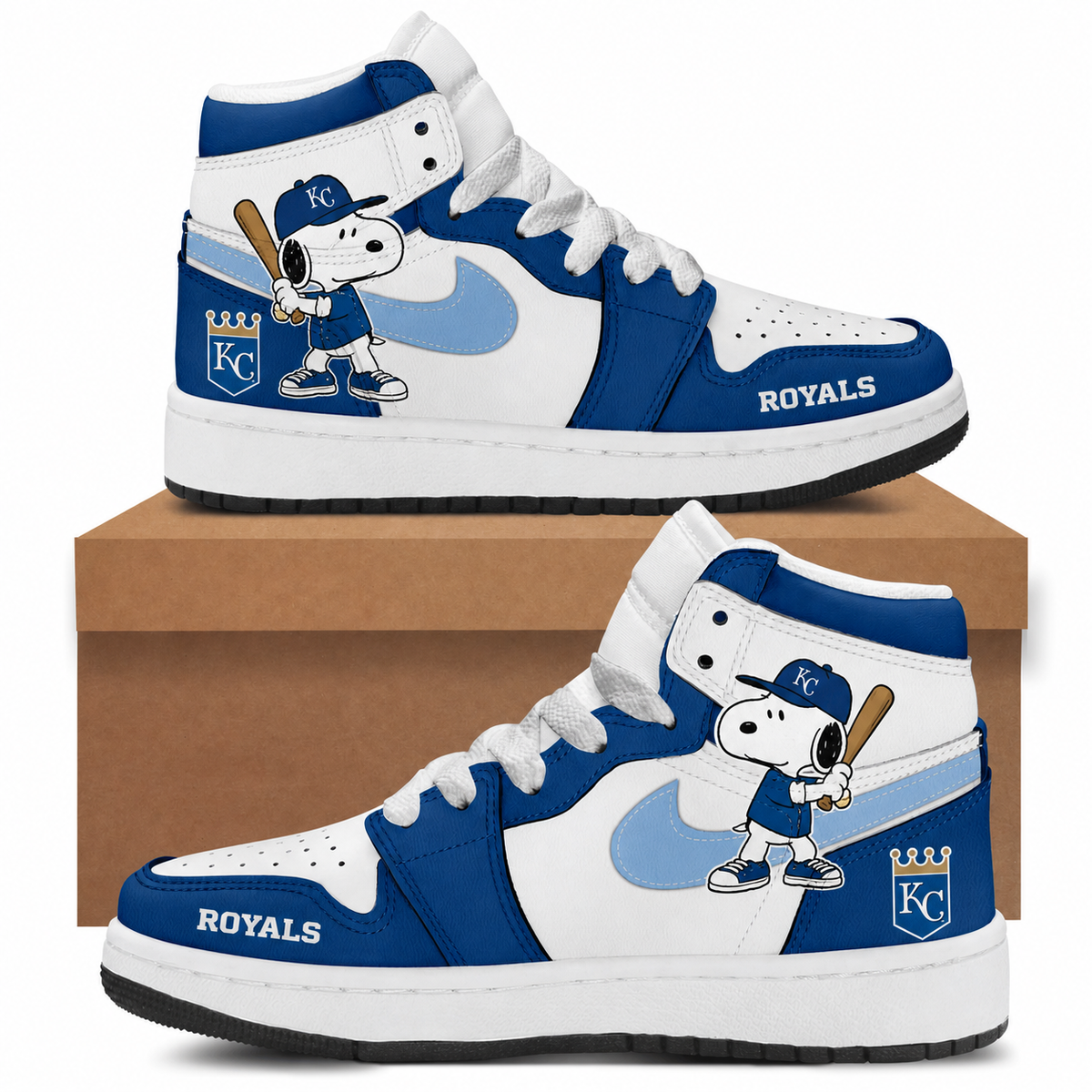 MLB Baseball Fan High Top Sneakers | All 30 Teams Available - Custom Fan Apparel Image 14