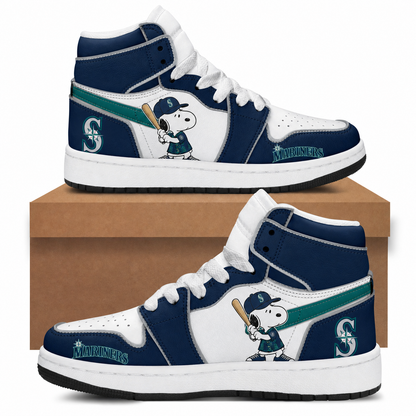 MLB Baseball Fan High Top Sneakers | All 30 Teams Available - Custom Fan Apparel Image 2