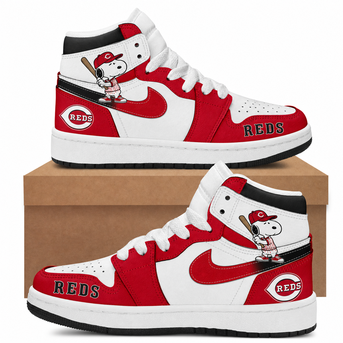 MLB Baseball Fan High Top Sneakers | All 30 Teams Available