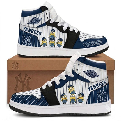 Baseball Sport Fan Sneakers | All 30 Teams Available - Cartoon Game Day Gifts - Custom Fan Apparel Image 5