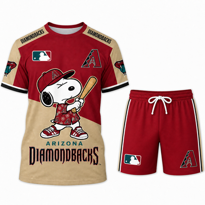 Arizona Diamondbacks MLB Fan Set T-Shirt and Shorts