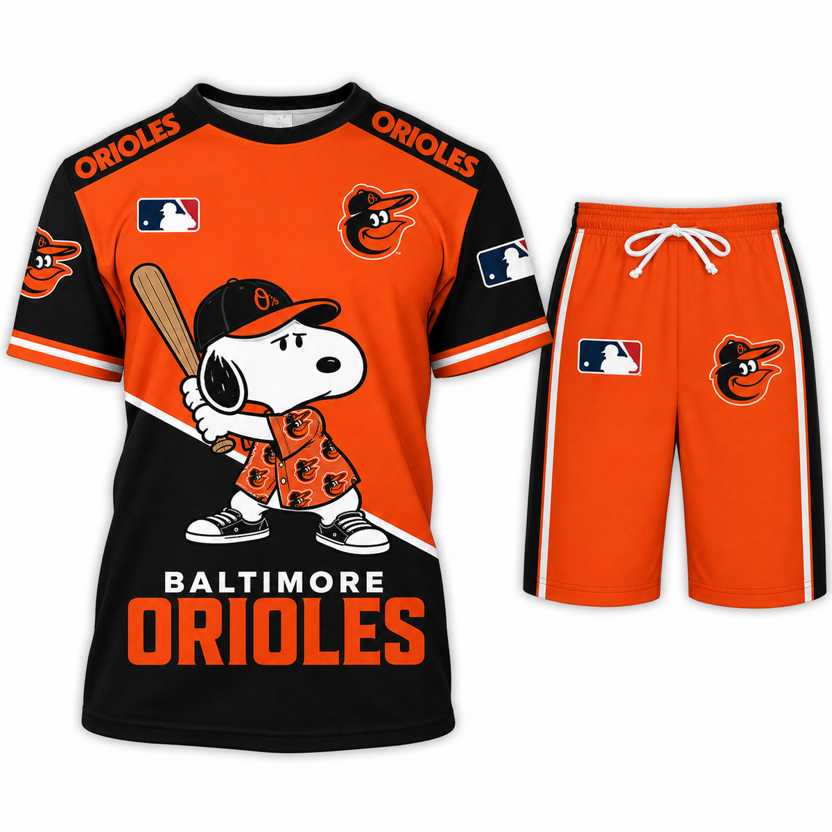 Baltimore Orioles MLB Fan Set T-Shirt and Shorts