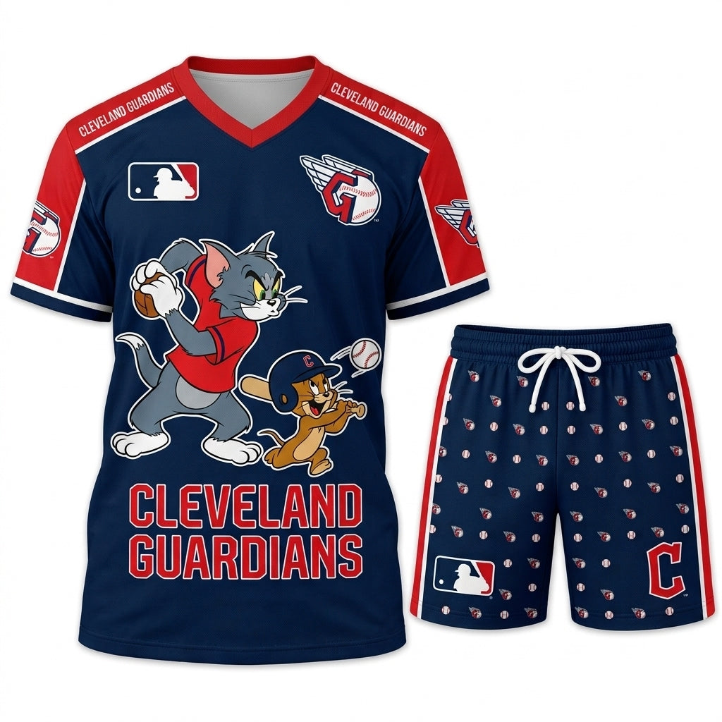 All USA Baseball Teams Inspired Fan Set — Graphic T-Shirt And Shorts Combo Outfit - Custom Fan Apparel Image 17