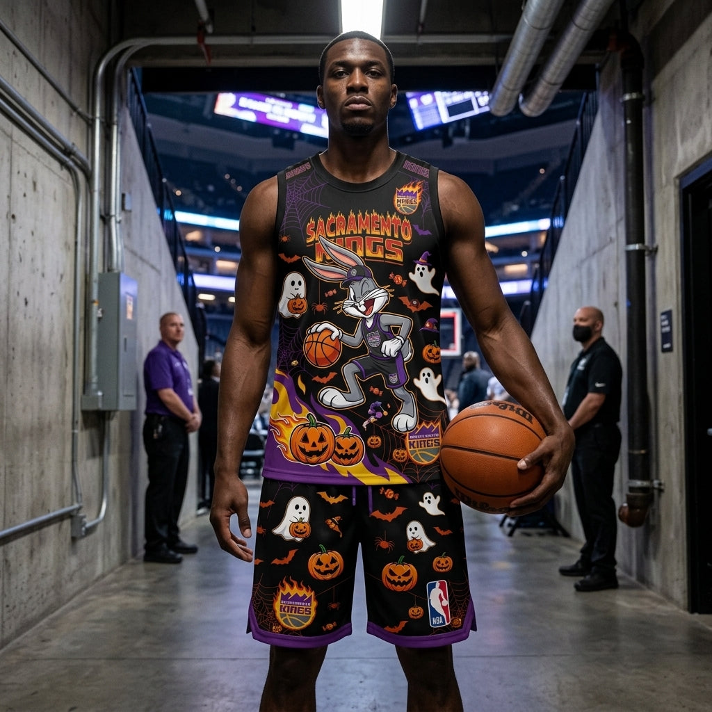 Sport Fan Set — Basketball Jersey+ Shorts | All 30 Teams Available