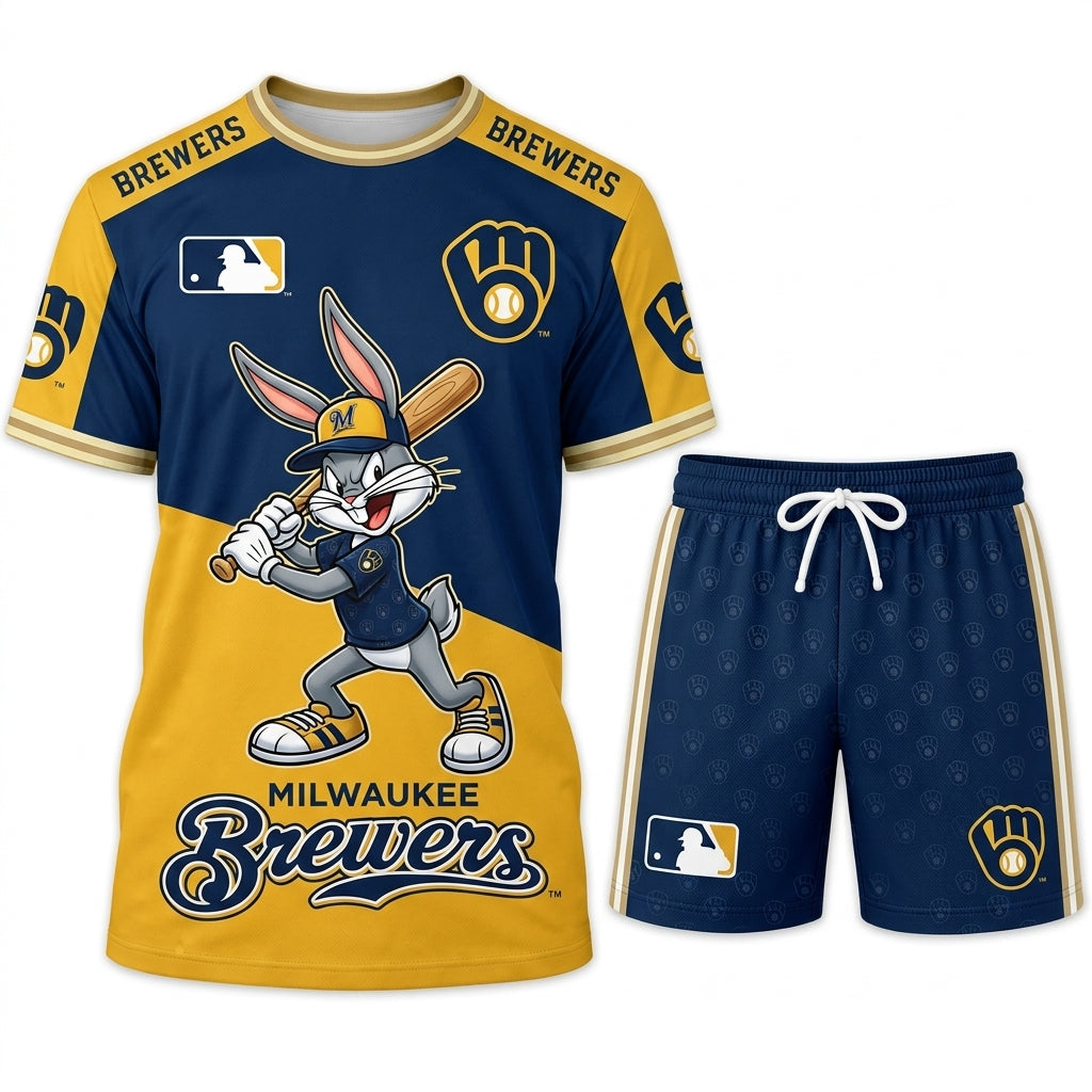 All 30 Baseball Teams-Available COMBO GIFTS FOR FAN | Sport Fan Set — T-Shirt + Shorts - Custom Fan Apparel Image 15
