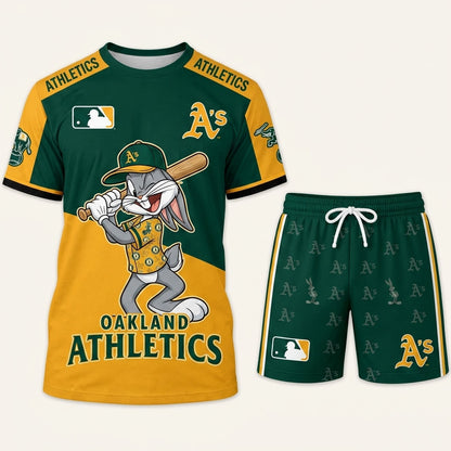 All 30 Baseball Teams-Available COMBO GIFTS FOR FAN | Sport Fan Set — T-Shirt + Shorts - Custom Fan Apparel Image 19