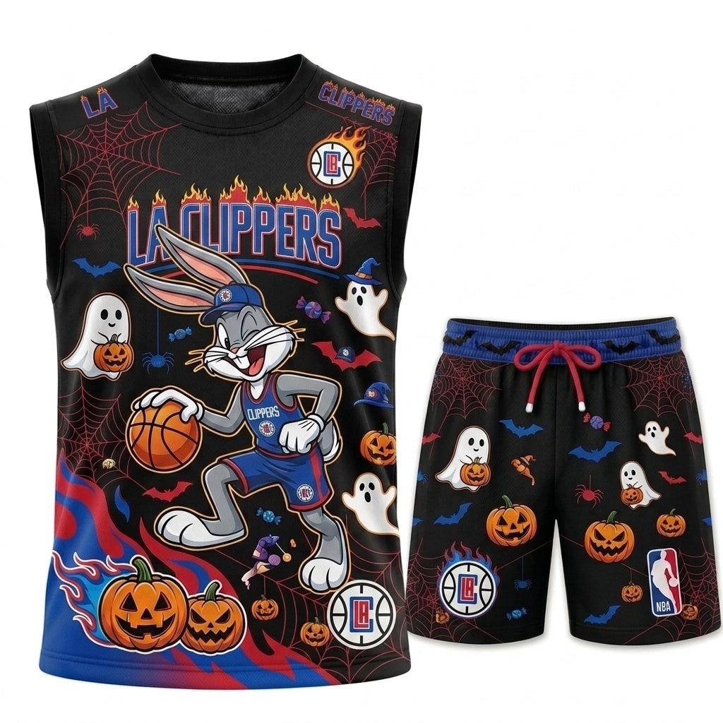Sport Fan Set — Basketball Jersey+ Shorts | All 30 Teams Available