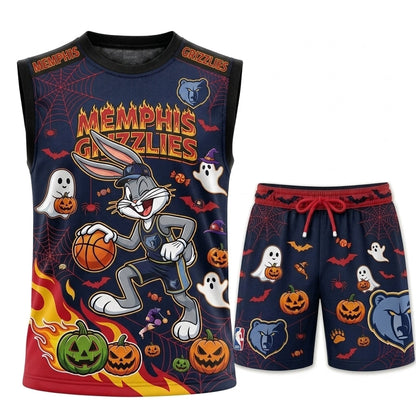 Sport Fan Set — Basketball Jersey+ Shorts | All 30 Teams Available