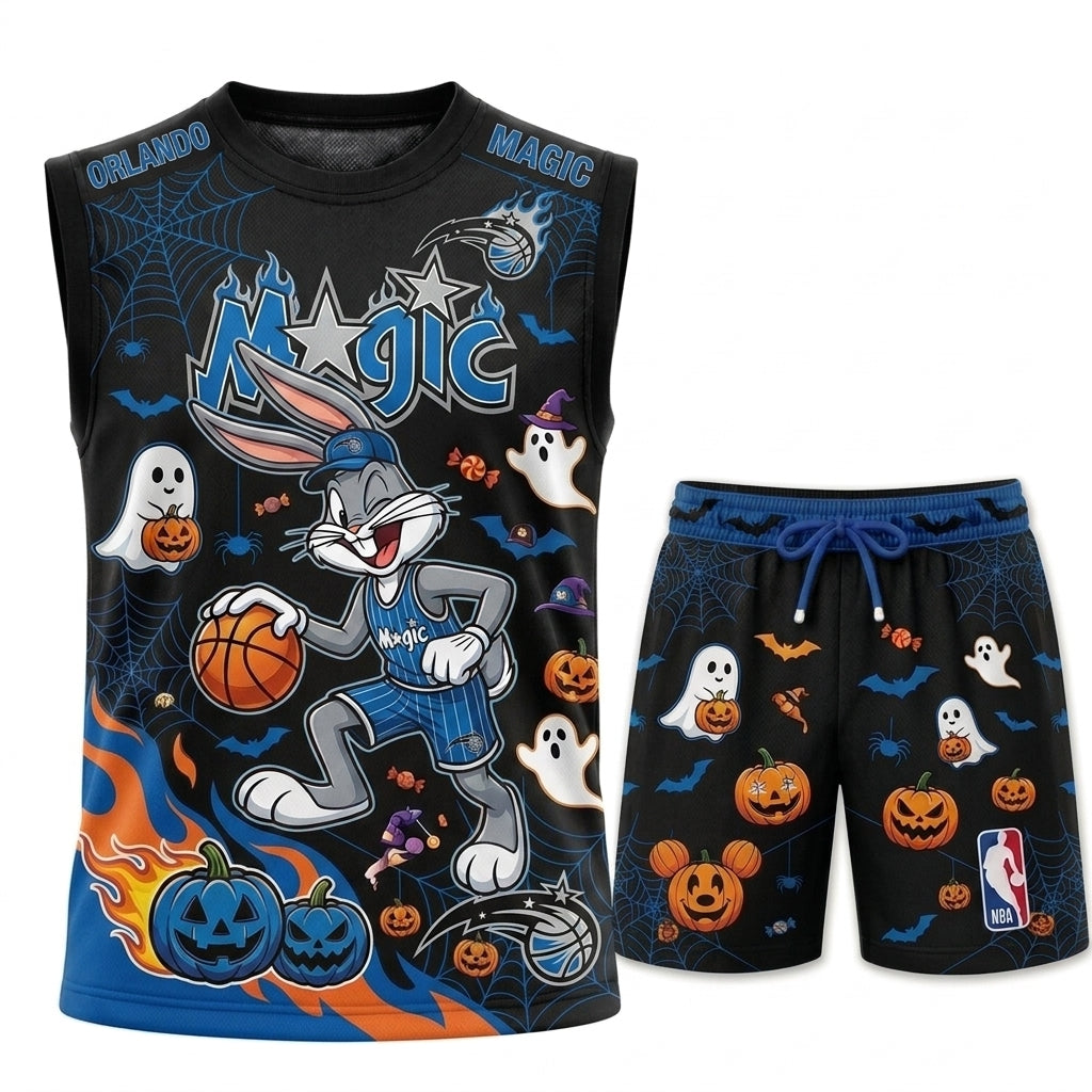 Sport Fan Set — Basketball Jersey+ Shorts | All 30 Teams Available