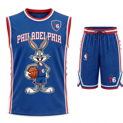 Sport Fan Set — Basketball Jersey+ Shorts | 15 Teams Available