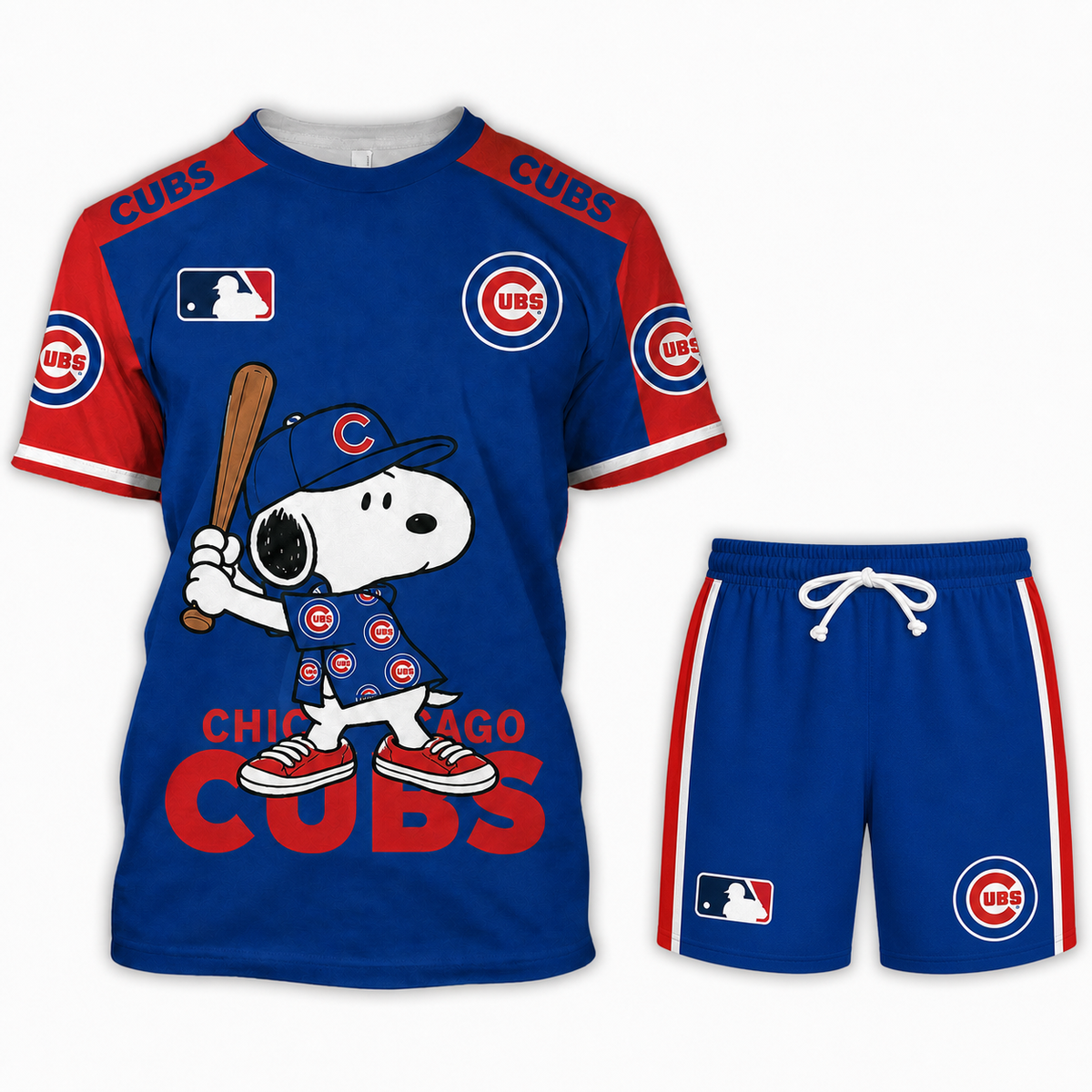 Chicago Cubs MLB Fan Set T-Shirt and Shorts