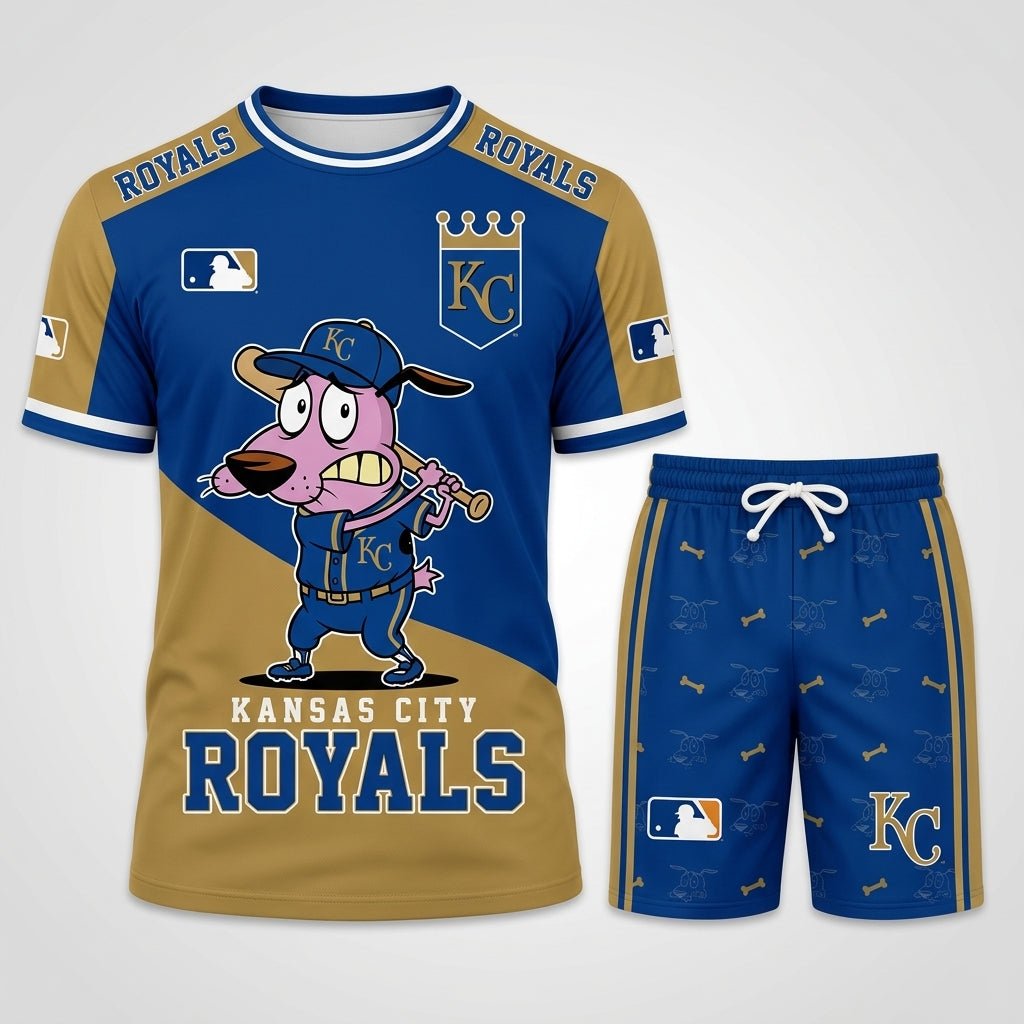 Sport Fan Set T-Shirt + Shorts — Cartoon Dog Baseball Inspired Outfit | All 30 Teams Available - Custom Fan Apparel Image 9