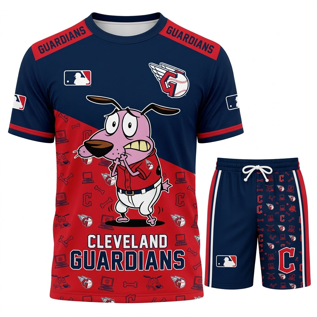 Sport Fan Set T-Shirt + Shorts — Cartoon Dog Baseball Inspired Outfit | All 30 Teams Available - Custom Fan Apparel Image 13