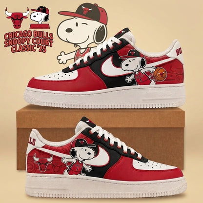 Snoopy NBA Basketball Fan Low Top Sneakers | All 30 Teams Available - Custom Fan Apparel Image 6