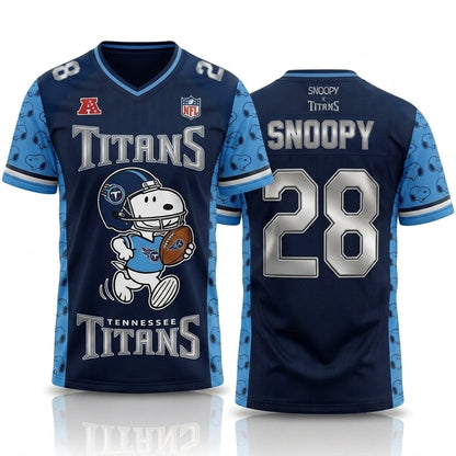 32 Teams Available | Cartoon Beagle Football Jersey — Sport Fan Shirt