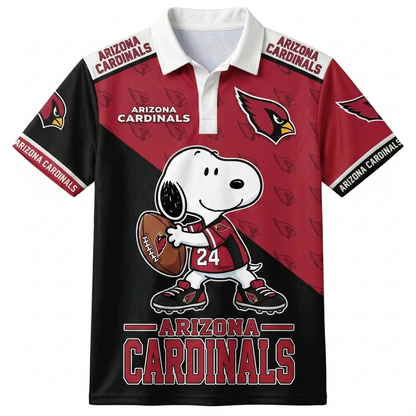 NFC Football Polo Shirt — Team Color Game Day Polo — Retro Football Fan Shirt — Sunday Game Apparel — Gift for Football Lovers