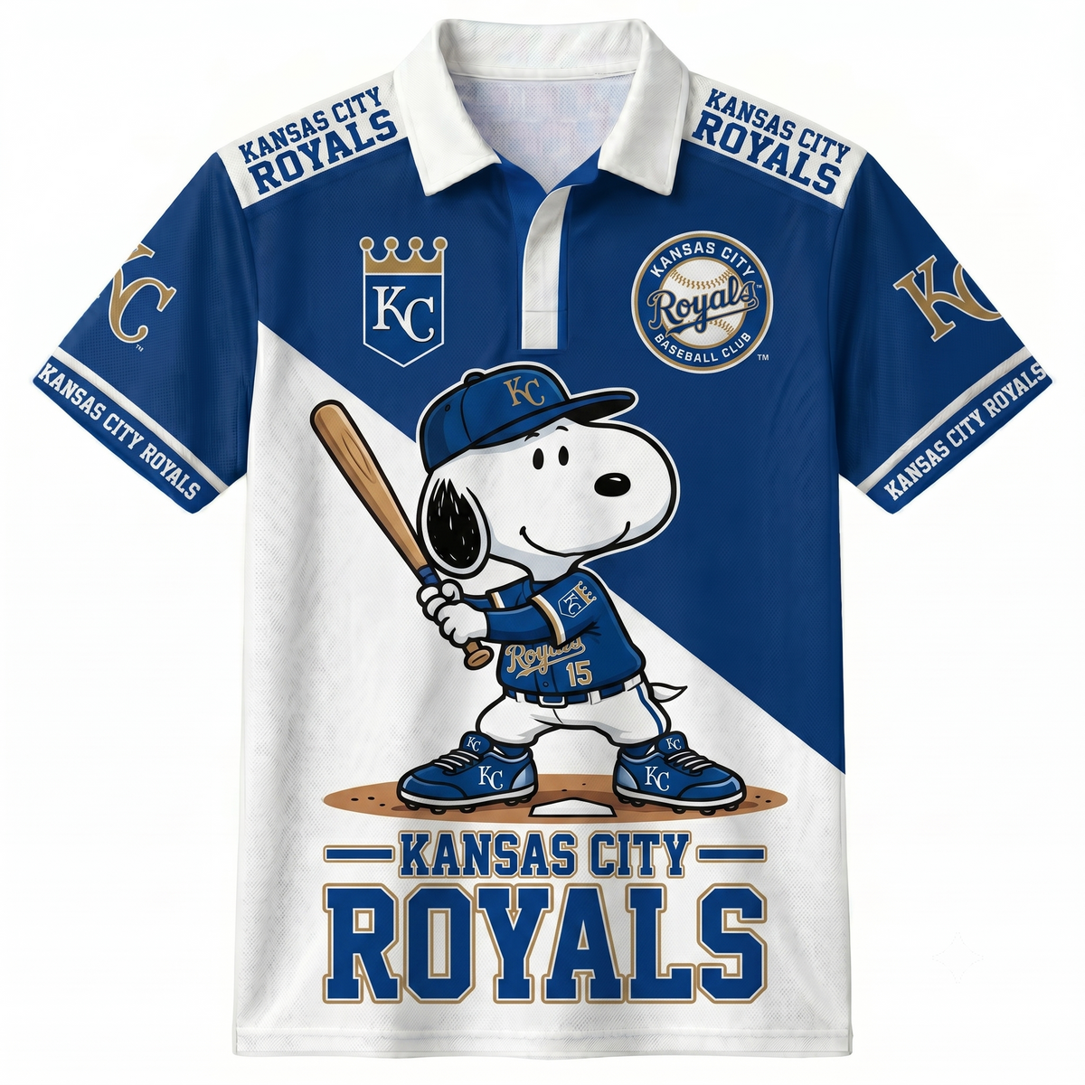 American League - AL Baseball Polo Shirt — Team Color Game Day Polo — Cartoon Dog Baseball Inspired  - Custom Fan Apparel Image 17
