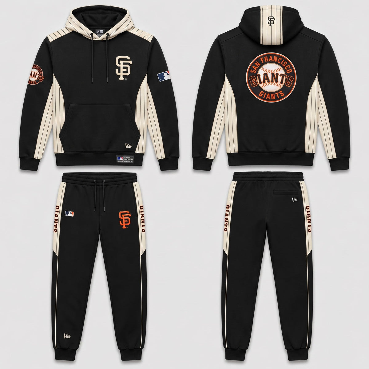 Limited edition! Gifts for Fans - Hoodie & Sweatpants Set All 30 Teams MLB Available