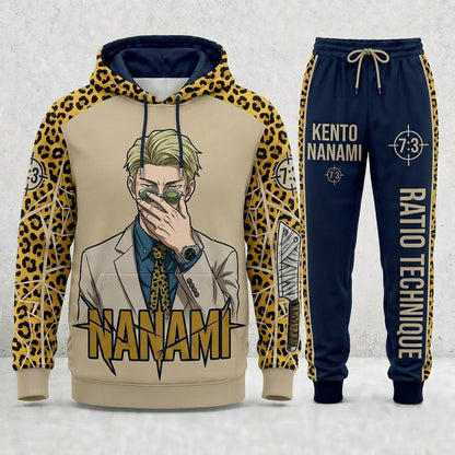 Limited Edition Cursed Academy Fan Set — Hoodie & Sweatpant | Anime Gift - Custom Fan Apparel Image 5