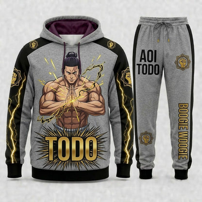 Limited Edition Cursed Academy Fan Set — Hoodie & Sweatpant | Anime Gift - Custom Fan Apparel Image 8