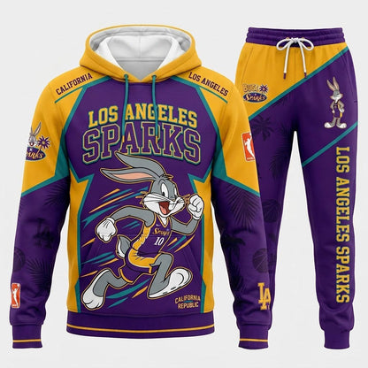 Women’s Basketball Fan Set — Hoodie & Sweatpants | All 15 Teams Available - Custom Fan Apparel Image 8