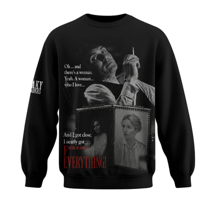 Peaky Blinders Inspired Apparel Collection — Black Quote Graphic Hoodie, Zip Hoodie, Sweatshirt & T-Shirt