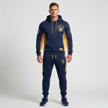 Limited edition! Gifts for Fans - Hoodie & Sweatpants Set All 30 Teams MLB Available