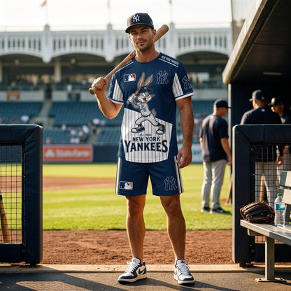 All 30 Baseball Teams-Available COMBO GIFTS FOR FAN | Sport Fan Set — T-Shirt + Shorts - Custom Fan Apparel Image 1