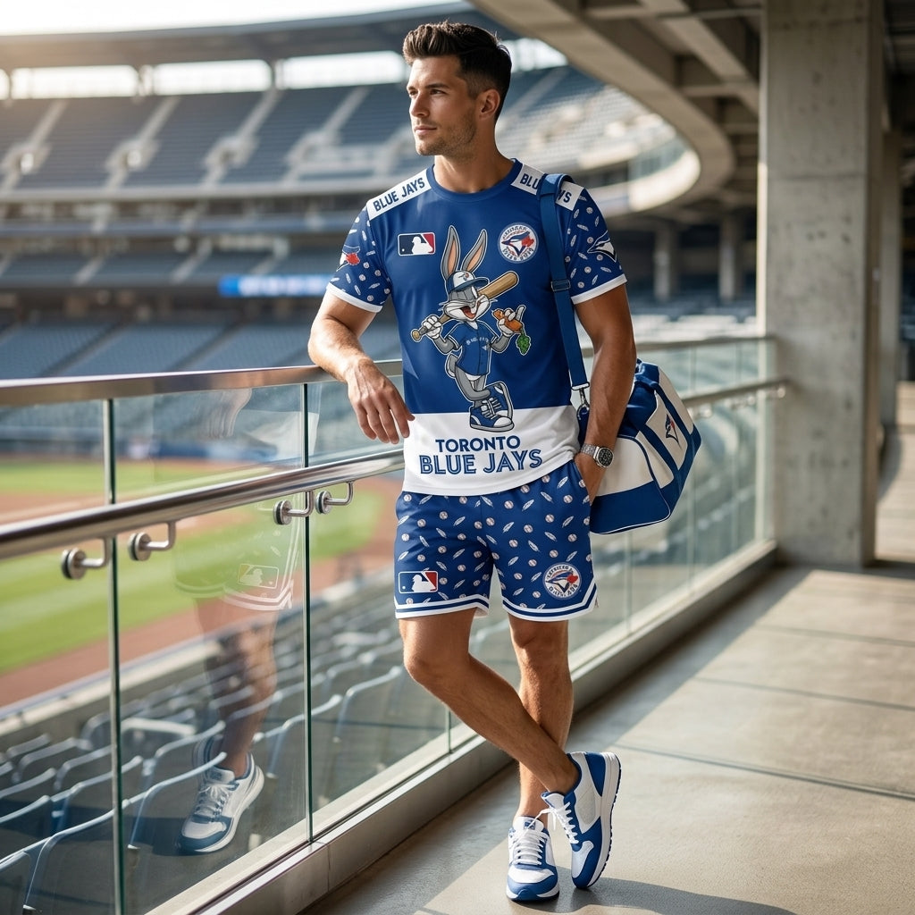 All 30 Baseball Teams-Available COMBO GIFTS FOR FAN | Sport Fan Set — T-Shirt + Shorts - Custom Fan Apparel Image 14