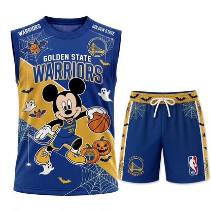 Limited Halloween Fan Set — Cartoon Mouse Basketball Jersey + Shorts | 30 Teams
