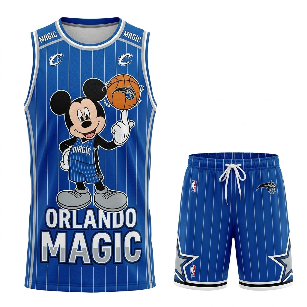 Sport Fan Set — Basketball Jersey+ Shorts | All 30 Teams Available