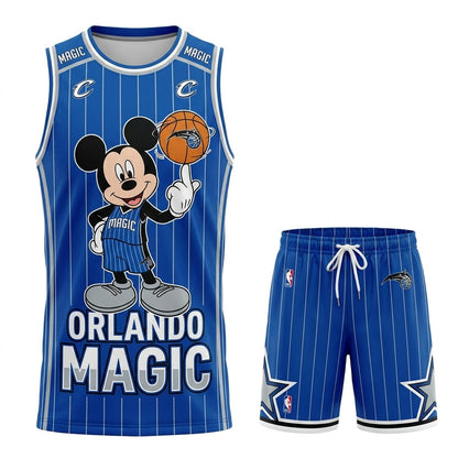Sport Fan Set — Basketball Jersey+ Shorts | All 30 Teams Available