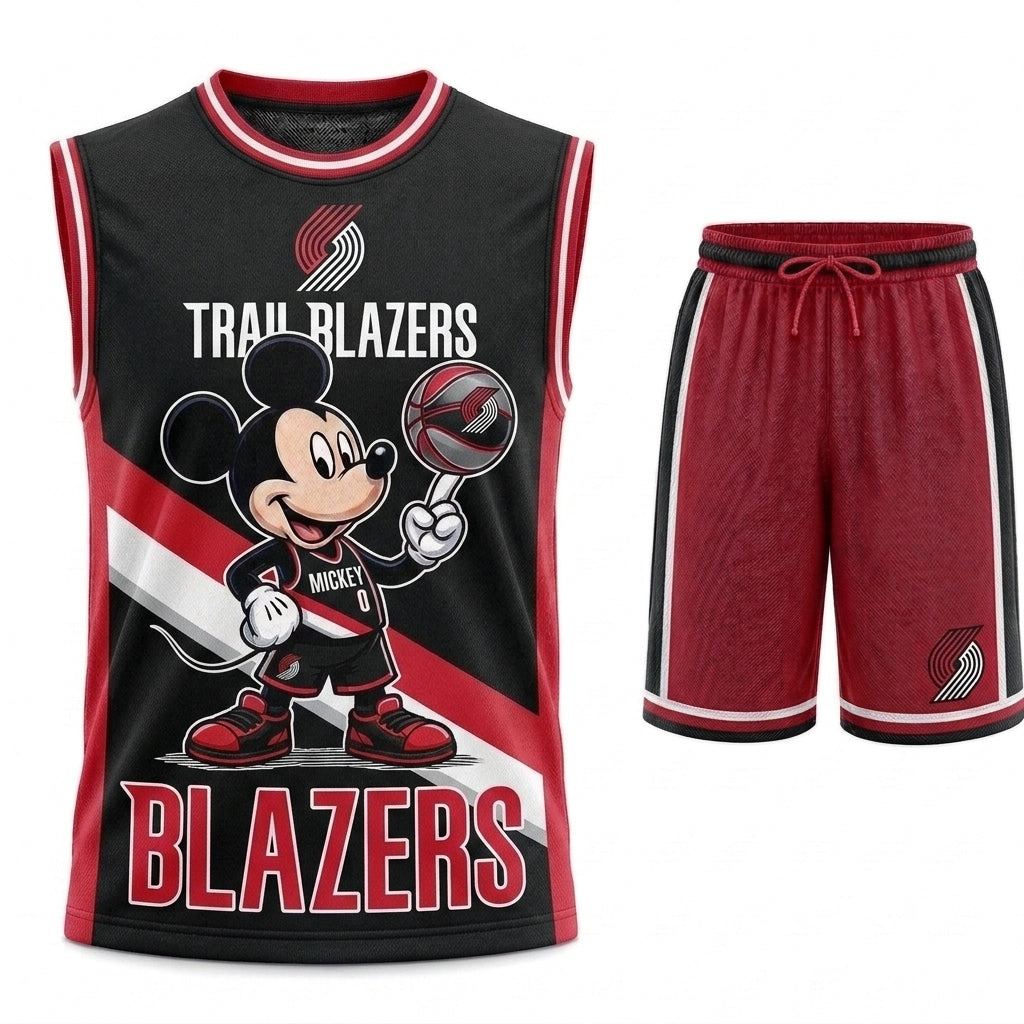 Sport Fan Set — Basketball Jersey+ Shorts | All 30 Teams Available
