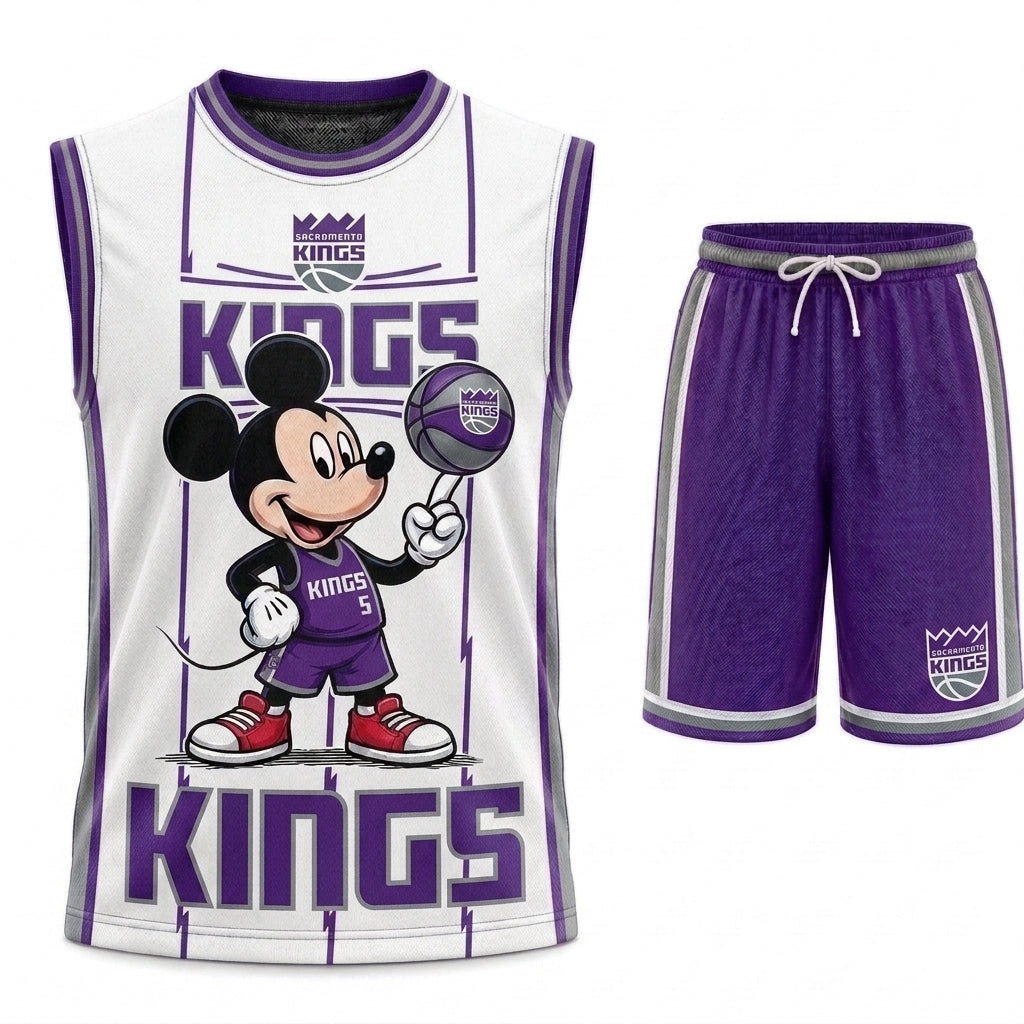 Sport Fan Set — Basketball Jersey+ Shorts | All 30 Teams Available