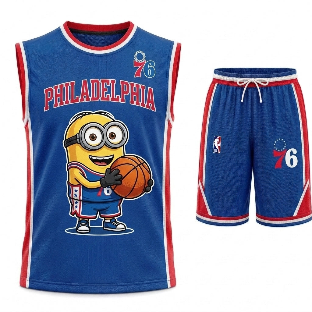 Sport Fan Set — Basketball Jersey+ Shorts | 15 Teams Available