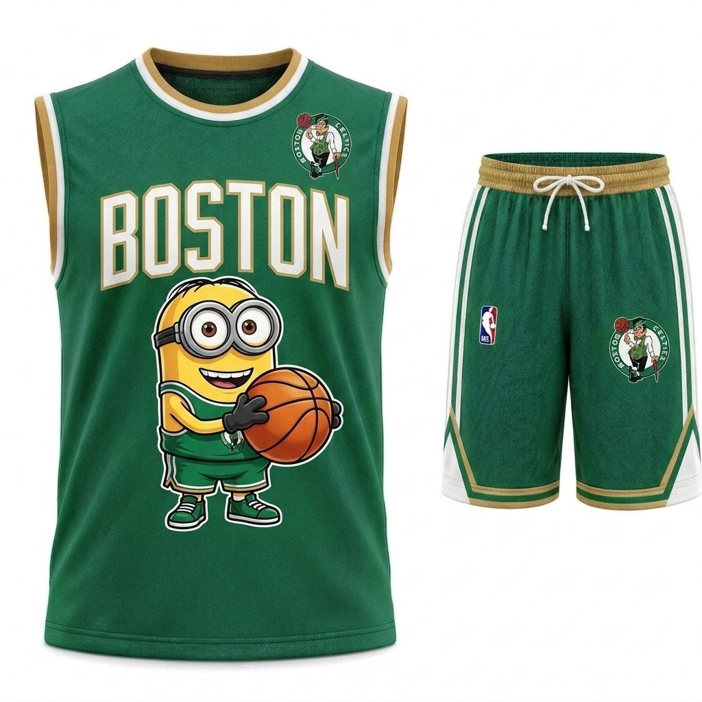 Sport Fan Set — Basketball Jersey+ Shorts | 15 Teams Available - Custom Fan Apparel Image 11