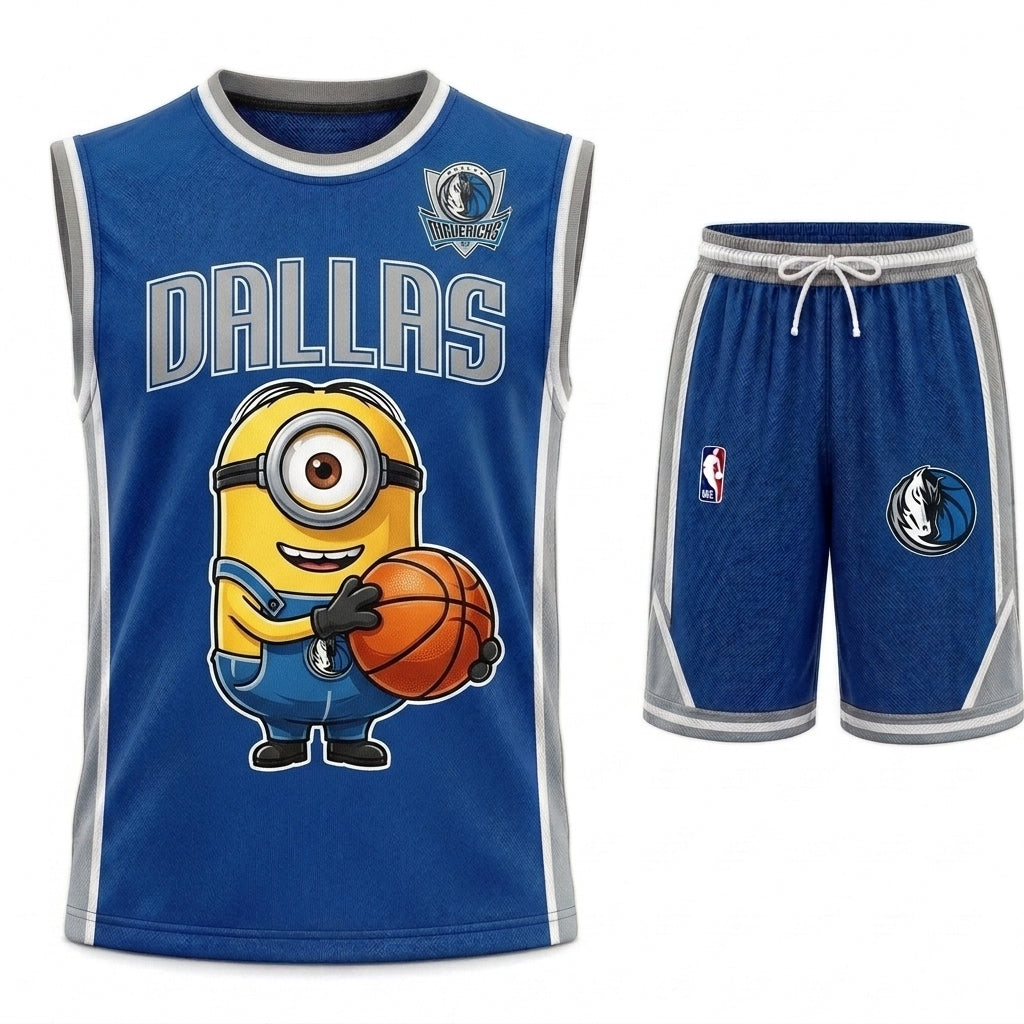 Sport Fan Set — Basketball Jersey+ Shorts | 15 Teams Available
