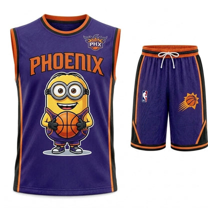 Sport Fan Set — Basketball Jersey+ Shorts | 15 Teams Available - Custom Fan Apparel Image 6
