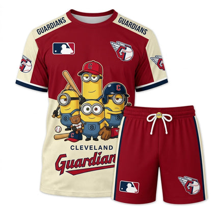 Minions MLB Baseball Fan Set — T-Shirt & Shorts | All 30 Teams Available - Custom Fan Apparel Image 15