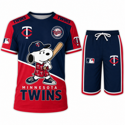 Minnesota Twins MLB Fan Set T-Shirt and Shorts