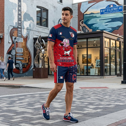 Sport Fan Set T-Shirt + Shorts — Cartoon Dog Baseball Inspired Outfit | All 30 Teams Available - Custom Fan Apparel Image 14