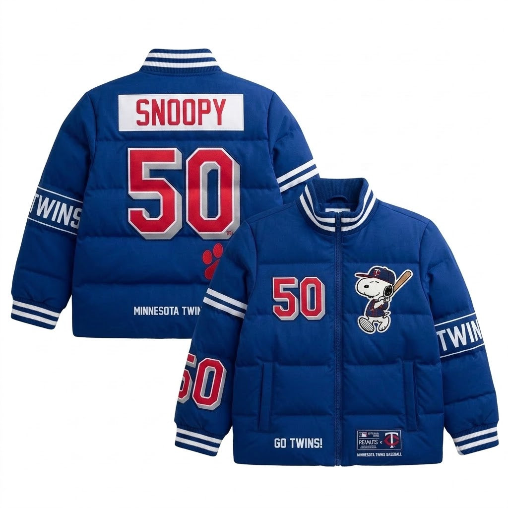 Sport Fan Stand-up Collar Down Jacket | All 30 Teams MLB Available - GIFTS FOR FAN - Custom Fan Apparel Image 9