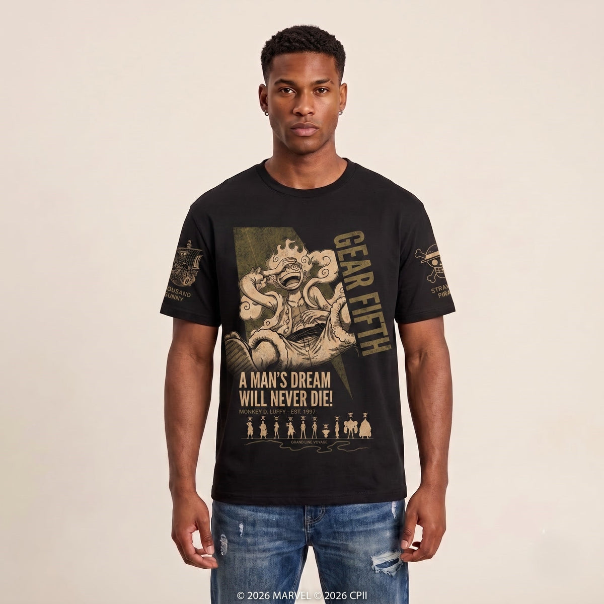 Anime Luffy Graphic Shirt, One Piece Inspired T-Shirt, Sweatshirt & Hoodie, Japanese Streetwear Fan Gift