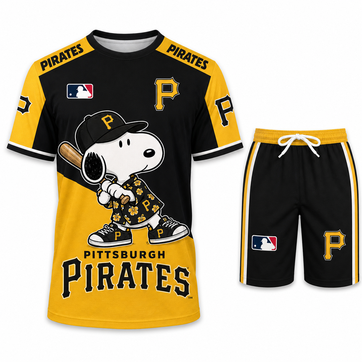 Pittsburgh Pirates MLB Fan Set T-Shirt and Shorts