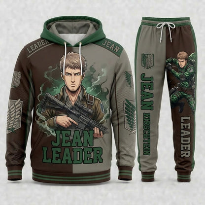 Limited Edition Titan Anime Fan Set — Hoodie & Sweatpants - Custom Fan Apparel Image 12