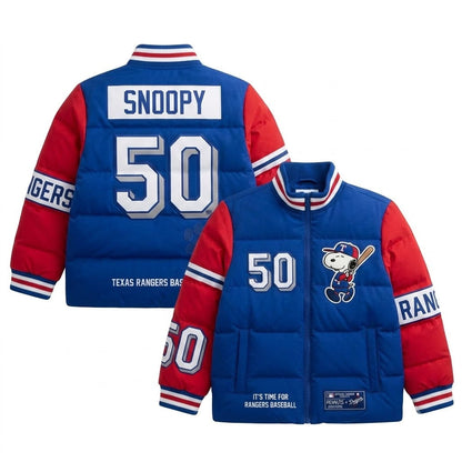 Sport Fan Stand-up Collar Down Jacket | All 30 Teams MLB Available - GIFTS FOR FAN - Custom Fan Apparel Image 14